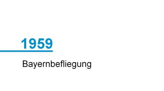Jahr 1959; Bayernbefliegung